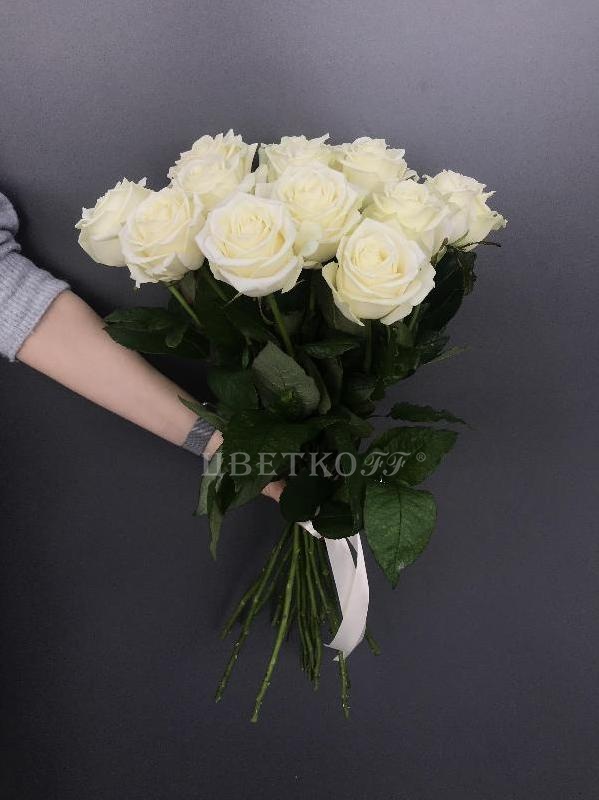 15 белых роз - Цветочный салон ЦветкоFF Тюмень