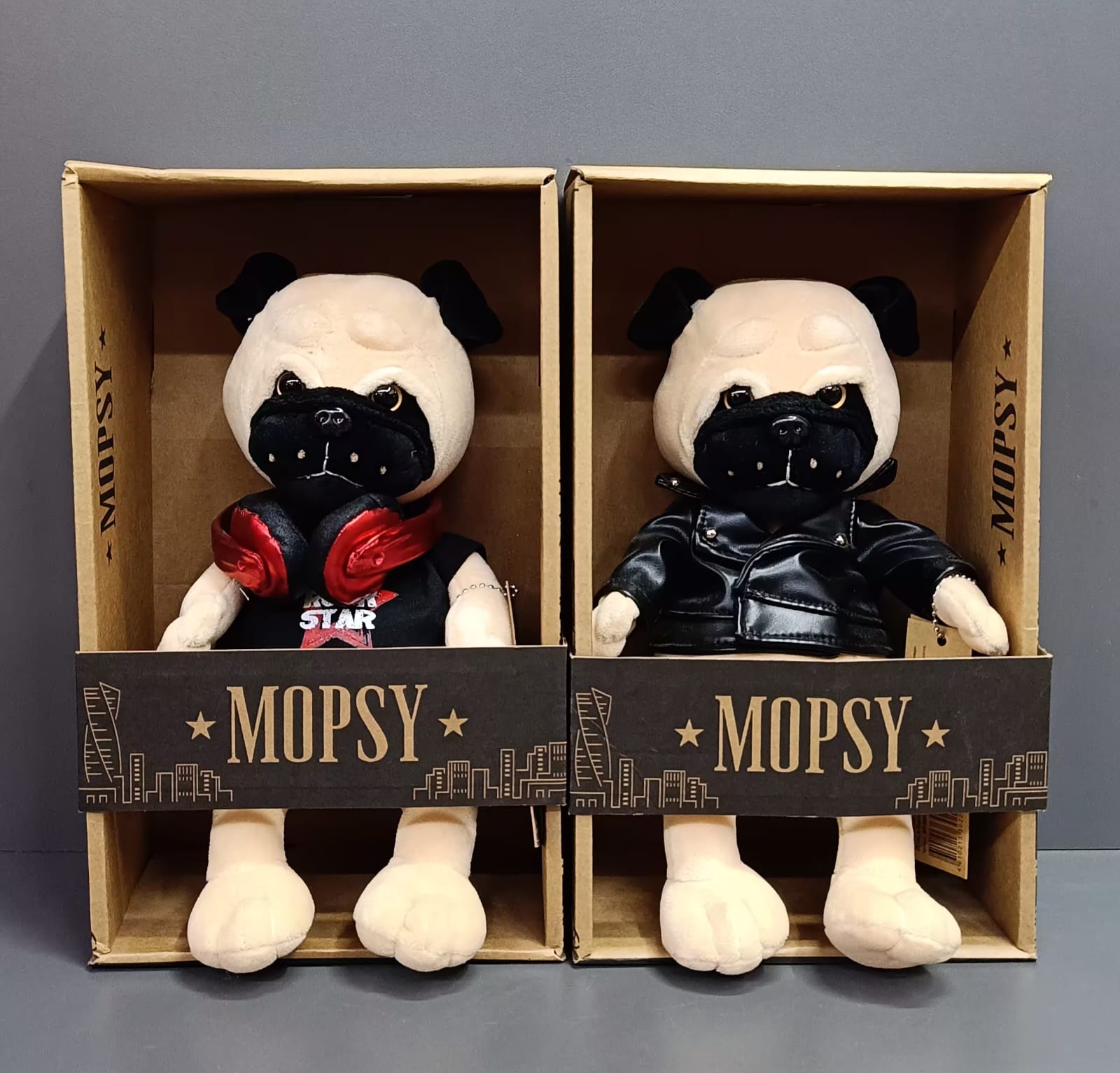 Мягкая игрушка Mopsy, Мопс в ассортименте 20см - Цветочный салон ЦветкоFF Тюмень