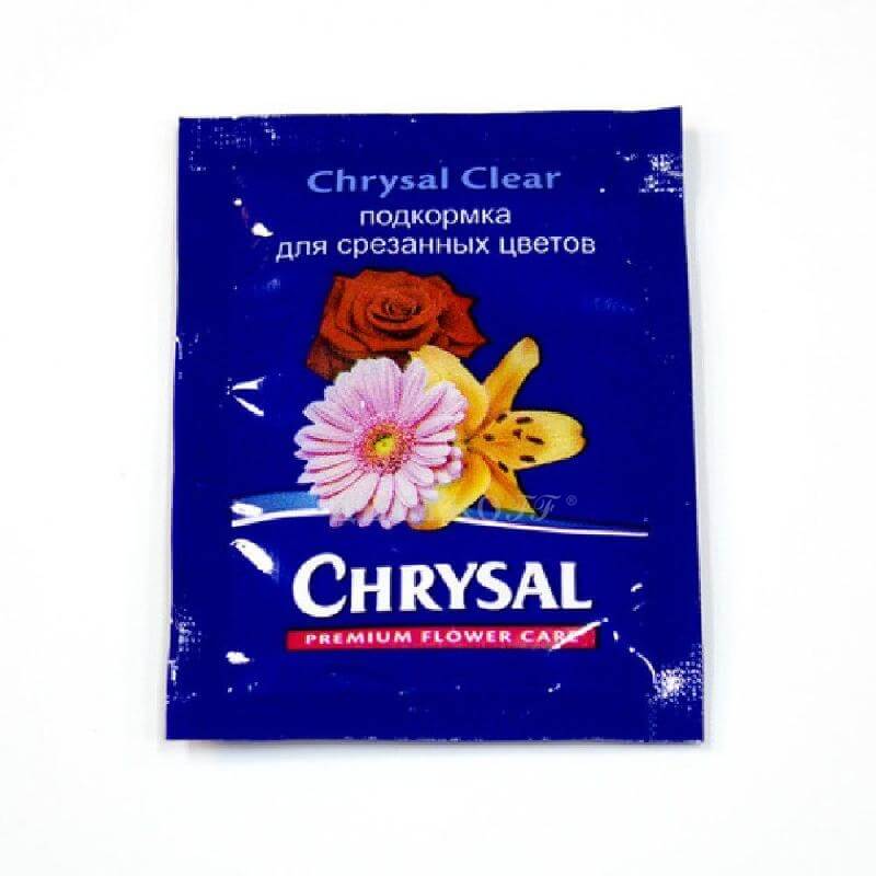 Кризал (Chrysal) - подкормка для срезанных цветов  - Цветочный салон ЦветкоFF Тюмень