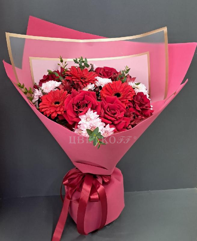 букет №15 - Цветочный салон ЦветкоFF Тюмень