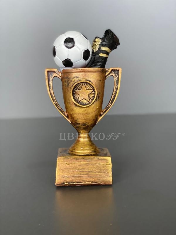 Кубок футбольный мяч  - Цветочный салон ЦветкоFF Тюмень