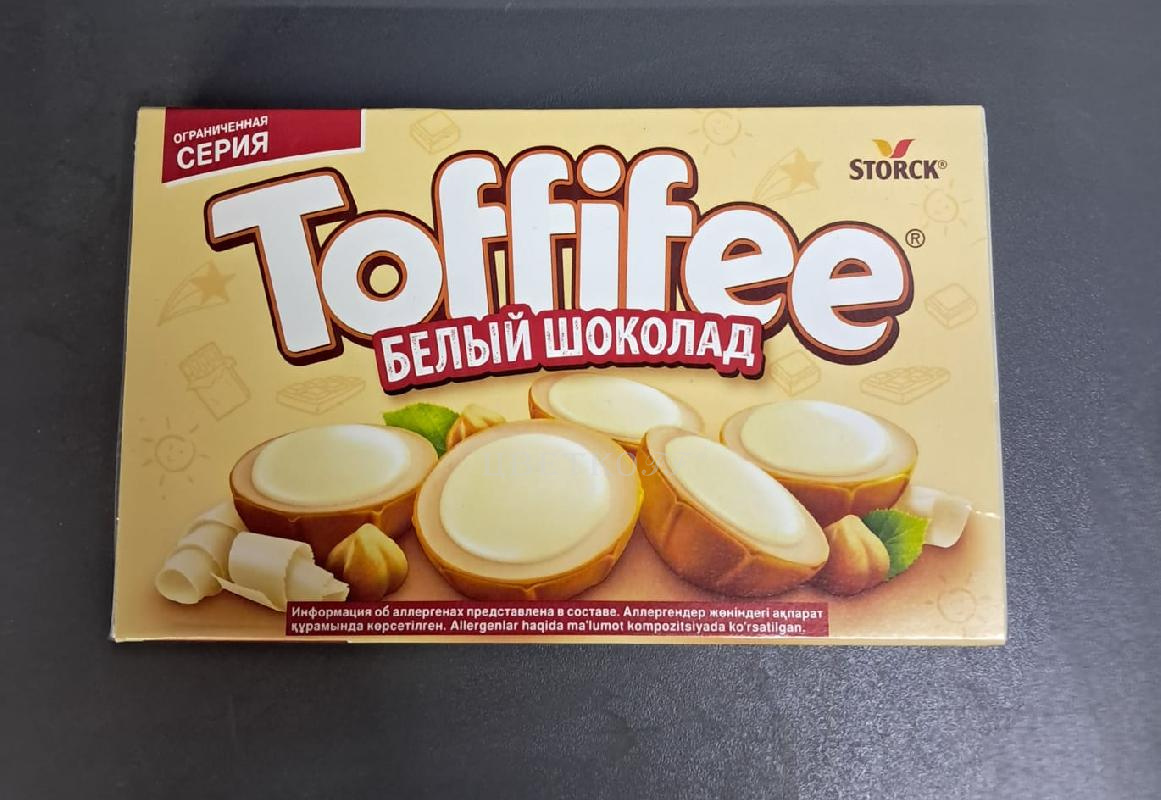 Конфеты /кор ТОФФИФЕ 125г  - Цветочный салон ЦветкоFF Тюмень