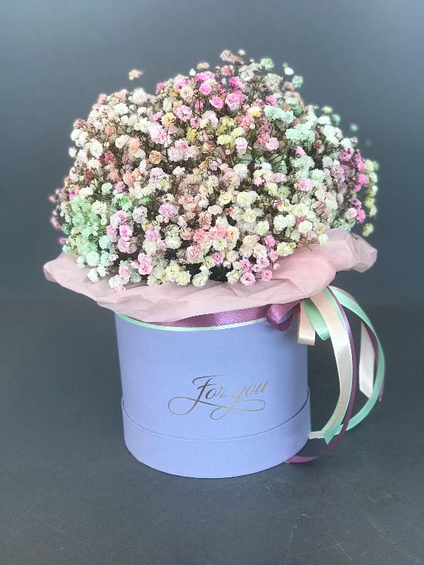 Композиция Нежность гипсофилы  из цветов